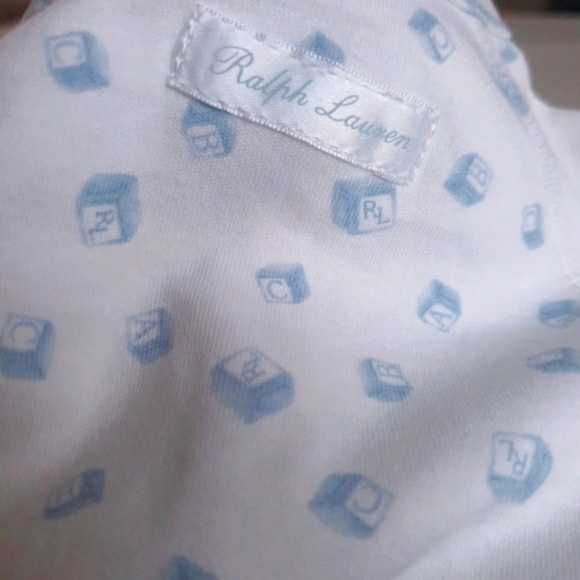Ralph Lauren Baby 1 Piece Footies PJ Sz 3months & Newborn - Picture 6 of 10